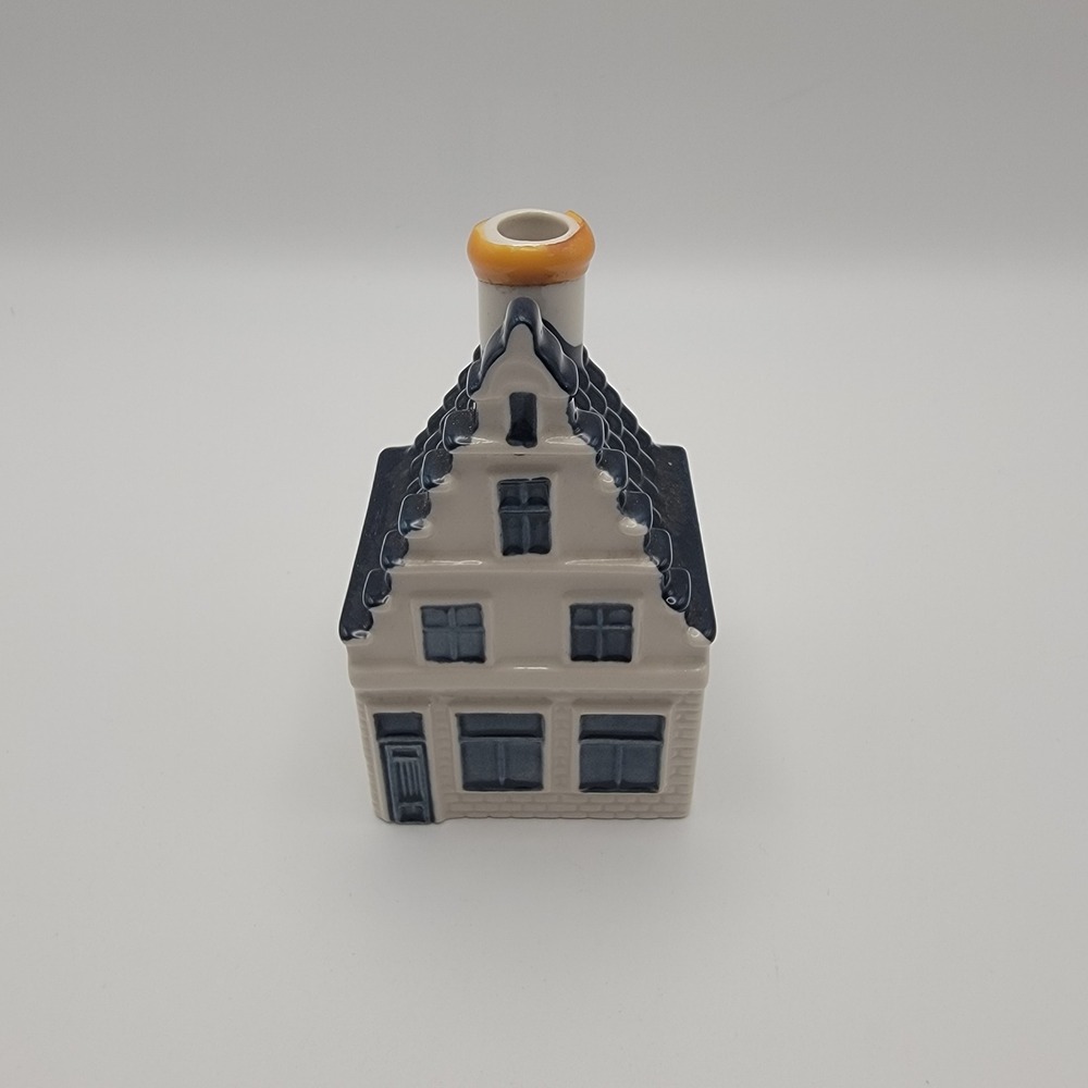 KLM Bols Blue Delft House 73 De Posthoorn Alkmaar Dutch Ceramic Miniature 2007